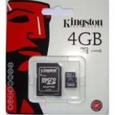 Cartão de memória Micro SD 4gb